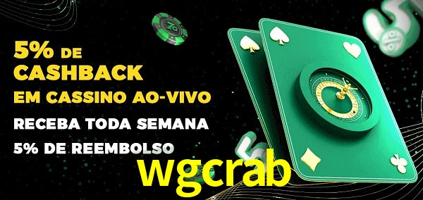 Promoções do cassino ao Vivo wgcrab